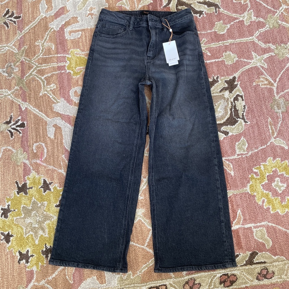 Quince Bella stretch relaxed straight jeans 30x28